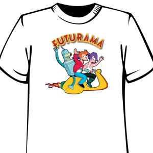 Купить футболки Futurama в Казахстане - интернет магазин Print Bar KZ